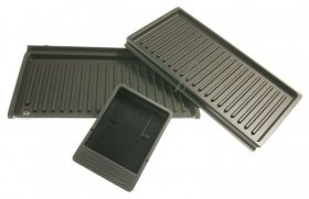 Grill Grates - Dlsk153 5523110001 Dlsk153 Grill Plates [Delonghi]