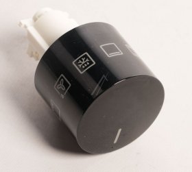 Timer Button - 140150857054 Knob Function Black 9+0 [Electrolux Aeg]