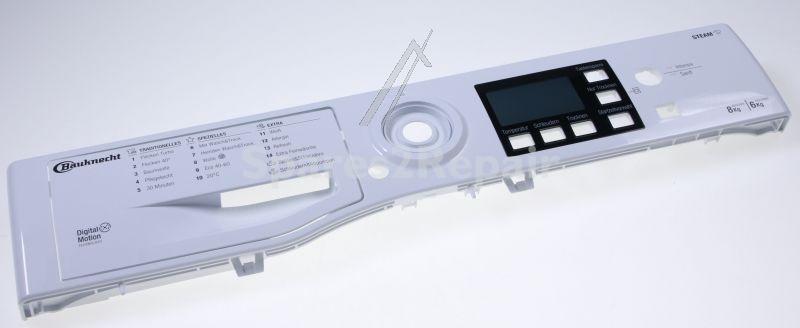 Operating Unit Screen - C00648151 488000648151 Control Panel+handle Wt 86g4 De [Whirlpool Indesit]