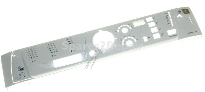 Operating Unit Screen - C00281286 482000031509 White Pw Control Panel & Handle [Whirlpool Indesit]