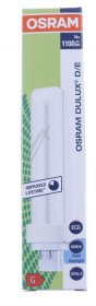 Osram G24q2 Socket Fluorescent Lamp - Kompaktleuchtstofflampe, G24q 2, 18 W, - DULUX D/E 18 W/865