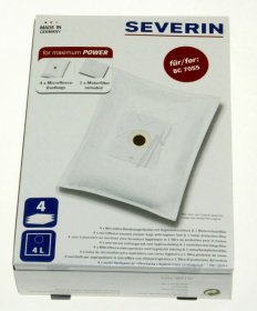 Severin Vacuum Cleaner Bags - Sb 7219 7219 Dust Bags X 4 + 1 Motor Filter
