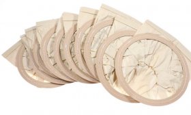 Compatible Vacuum Cleaner Bags - Filter Bags For Vortech Force With Seam 10 Pieces