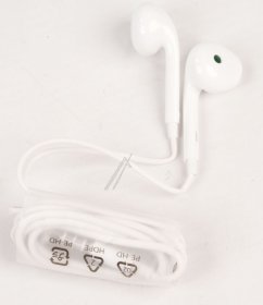 Oppo Phone Speaker - 8550414 Earphone Mh138 3 5 The Four Section Single White Fm Function Us-standard Belt Tray Packaging Plastic Plug Single Line M