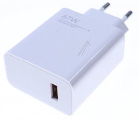 Xiaomi Charger For Mobile Phone - Mdy-12-eh 67w 470400000z1d Charger Youth Edition White+gray Eu