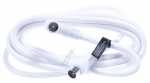 Erard Aerial Connecting Cable - Cordon Tv 9 52 Blanc Male-male Connecteur Nickel - 2m - 904506