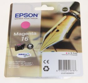Epson Cartridge - 16 C13t16234010 Ink Cartridge Magenta 3 1ml