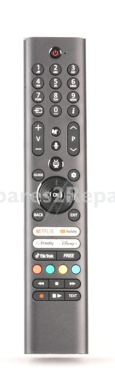 Vestel Ir remote Control - 30120058 R-c 45195t-v1 Panasonic Tv (gray-s)(blac