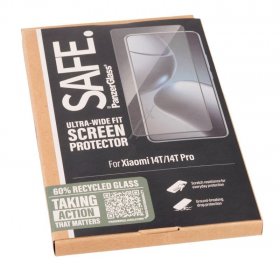 Safe By Panzerglass Display Protective Film - 58319 Safe By Panzerglass Screen Protector Xiaomi 14t | 14t Pro | Ultra-wide Fit