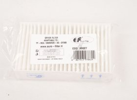 Eurofilter Air Vent - Hygiene Filter Alternative For Miele Tf-hg4 - 06202520
