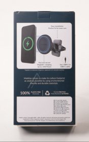 Mobilize Capstan Mounting - 58303 Wireless Magsafe Compatible Car Mount Incl Qi Charging Function 5w-7 5w-10w-15w Black