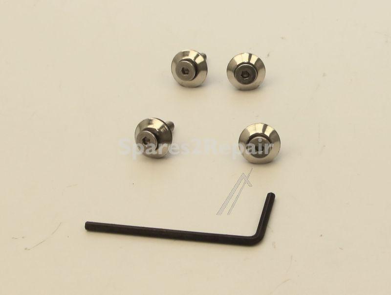 Cata Fixings And Brackets - 25400000 Kit Screw Fastening Glass C-glass-pv-venere-z