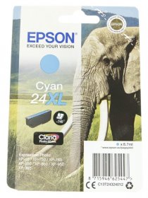 Epson Cartridge - 24xl C13t24324012 Ink Cartridge Cyan 8 7ml