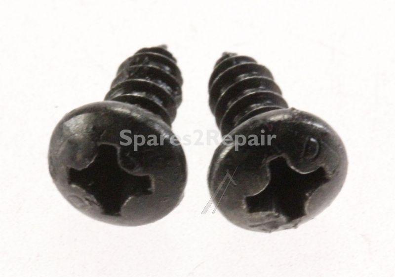 Screw - 37002149 Screw (knurled 3 9*9 5 Black) [Vestel]
