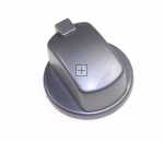 Button - C00284958 482000031644 Knob Inox [Whirlpool Indesit]
