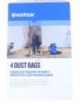 Nilfisk Vacuum Cleaner Bags - 81943048 Dust Bag 4 Pcs For Buddy Ii