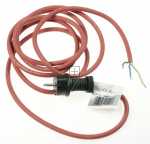 Brennenstuhl Mains Power Lead - 1160450 Connection Cable 3m Red H05rr-f 3g1 5