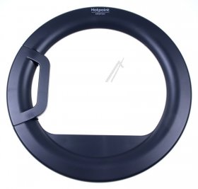 Door Frame - C00289654 482000088673 Door Front Trim Anthracite [Whirlpool Indesit]