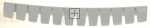 Refrigerator - Freezer Door Shelf - C00381675 488000381675 Bottle Retainer Pw Ptf 2015 [Whirlpool Indesit]