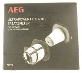 Vacuum Cleaner Filter - Aef142 9001670257 Aef142 1 Inner+1 Outer Filter [Electrolux Aeg]