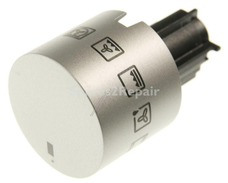 Control Knobs - 140027967524 Knob function inox 10+0 [Electrolux Aeg]