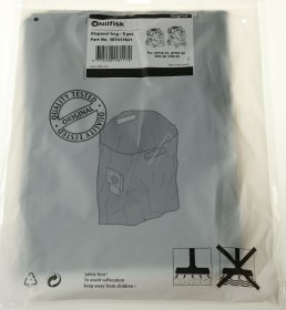 Nilfisk Vacuum Cleaner Bags - 107417821 Disposal Bag 5 Pcs Attix 33-44