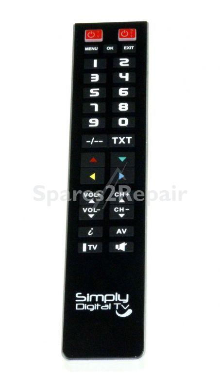 Superior Universal Remote Control - Simply Digital Tv 2in1 Suptpb015 Remote Control Univ Tv Large Buttons