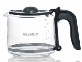 Severin Coffee Pot - Gk 5051 5501 Black Glass Jar 1 4l