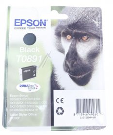 Epson Cartridge - T0891 C13t08914011 Ink Cartridge Black 5 8ml