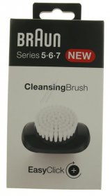 Braun Shaver Cleaning Brush - 81697118 Easyclick Facial Cleansing Brush Attachment For Series 5 6 And 7 (shaver Models From 2020)