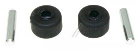 Nilfisk Roller - 128389254 2x Wheels - Kit