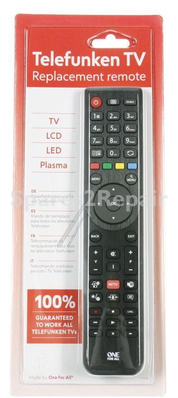 One For All Universal Remote Control - Urc1918 Remote Control For Telefunken Tv S