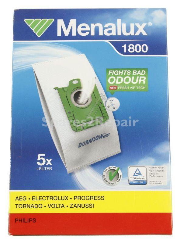 Vacuum Cleaner Bags - 9001688184 1800 5 Bags+1mf [Electrolux Aeg]