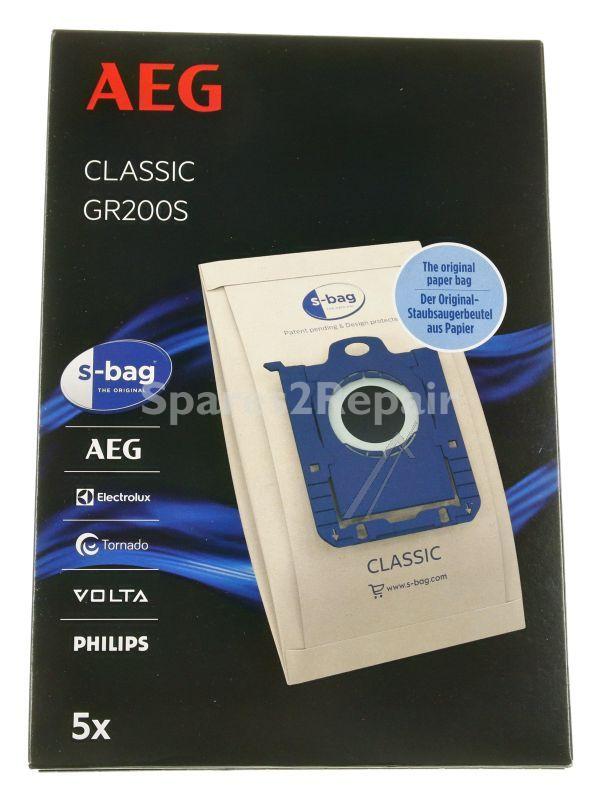 Vacuum Cleaner Bags - Gr200s 9001684787 Gr200s Vacuum Cleaner Bags X 5 [Electrolux Aeg]
