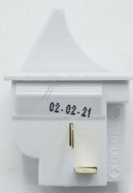 Light Switch For Refrigerator - C00625853 488000625853 Lamp Switch-2 Pole-snw Wht-g-a [Whirlpool Indesit]