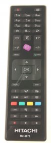 Vestel Ir remote Control - R-c 4875 23266425 R-c 4875 Hitachi&4875 (gray-s)(black-p)