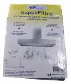 Eurofilter Carbon Filter - Fk023 Active Carbon Filter 300g-m² Universal 47x57