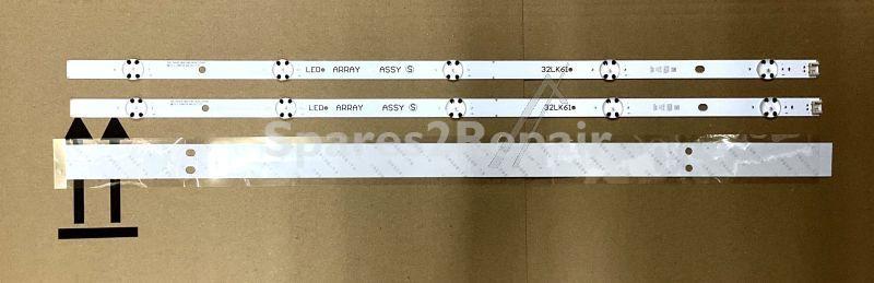 Lg Led backlight bar - 32lk61 Agf30219001 Package Assembly Led Array