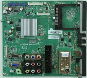 AOC LE24K097U - Main AV - 715G4035-M1A-000-005Y - WK:1012 - CBPFA2UBZDS00 - BZDS000203130246