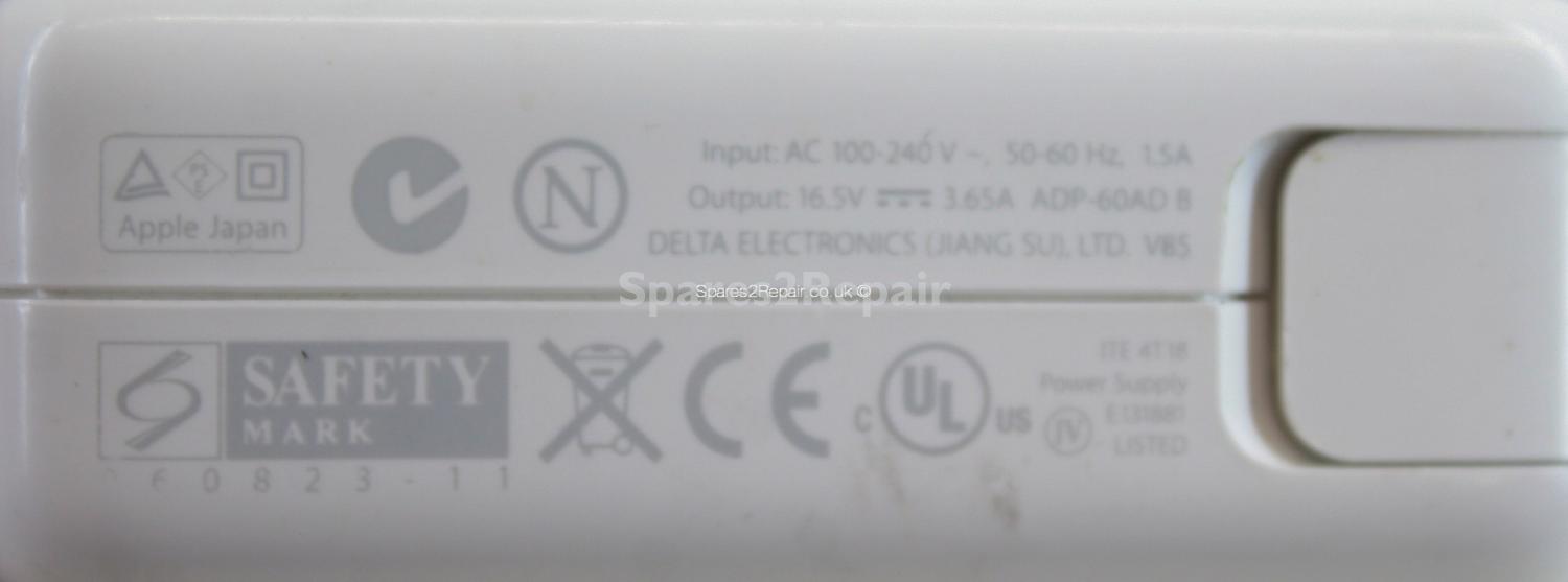 Apple - Charger - ADP-60AD B - 16.5V 3.65A (Original)