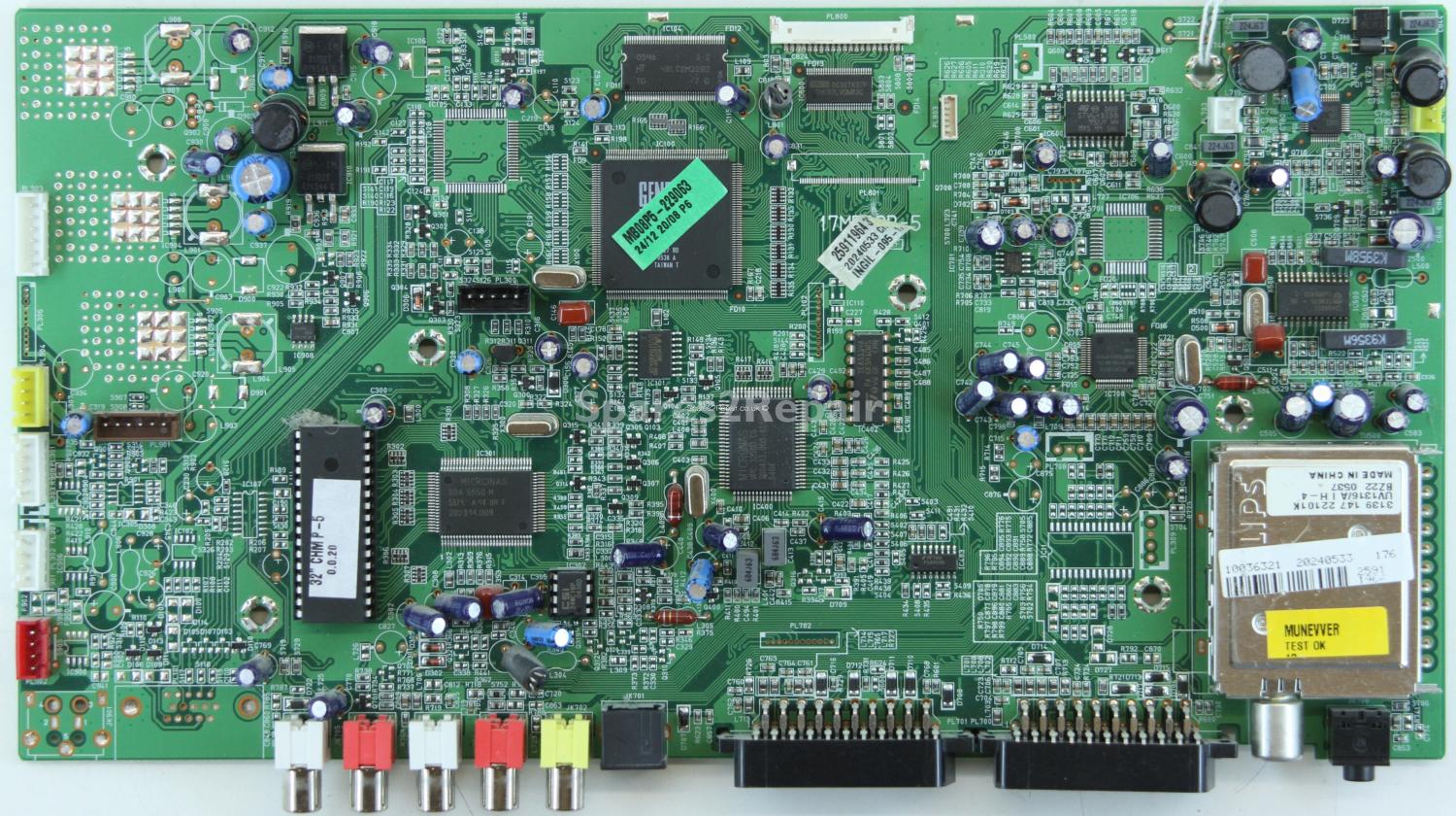Acoustic Solutions LCDW3210S - Main AV - 17MB08P-5 - 20240533