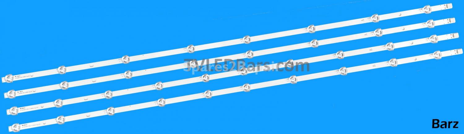 Barz LED Backlight Array Vestel 23518707 43" VES430QNYL VES430QNYS VES430QNYB VES430UNYB VES430UNYL SVV430A52 SVV430A87 2xA 2xB