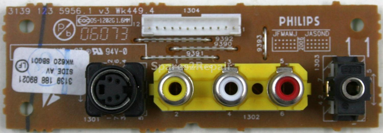Philips 32PF5521D-05 - Side AV - 3139 123 5956.1 v3 - 3139 188 8