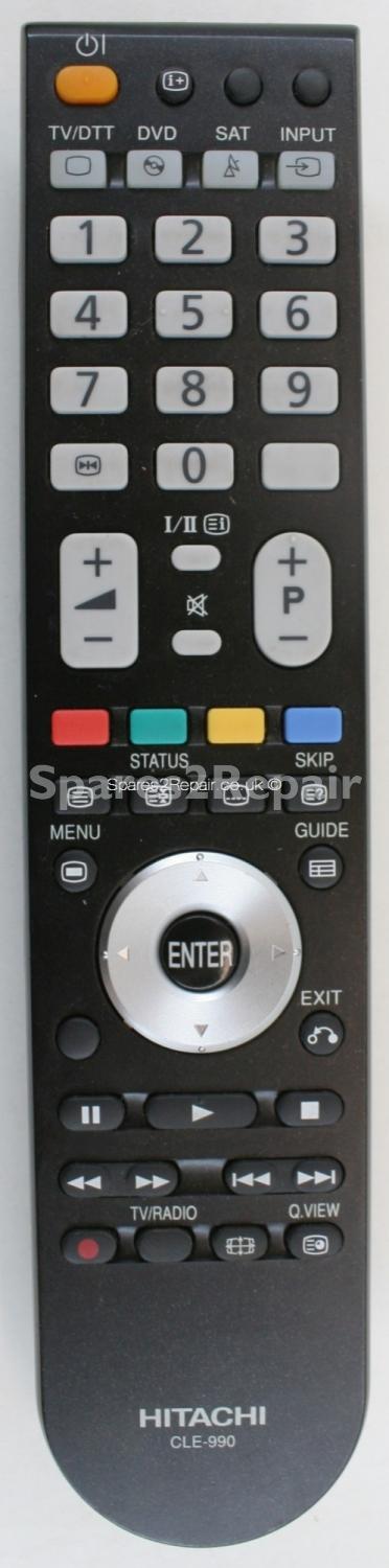 Hitachi CLE-990 Remote Control (Original)