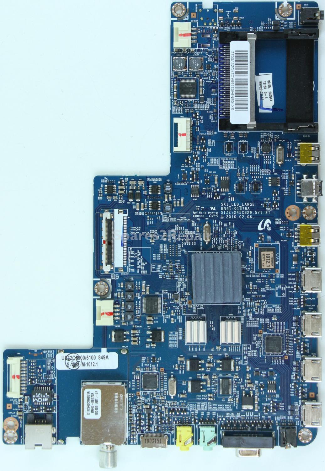 Samsung UE32C5100QW - Main AV - BN94-03368A - BN41-01378A - SX1_LED_LARGE