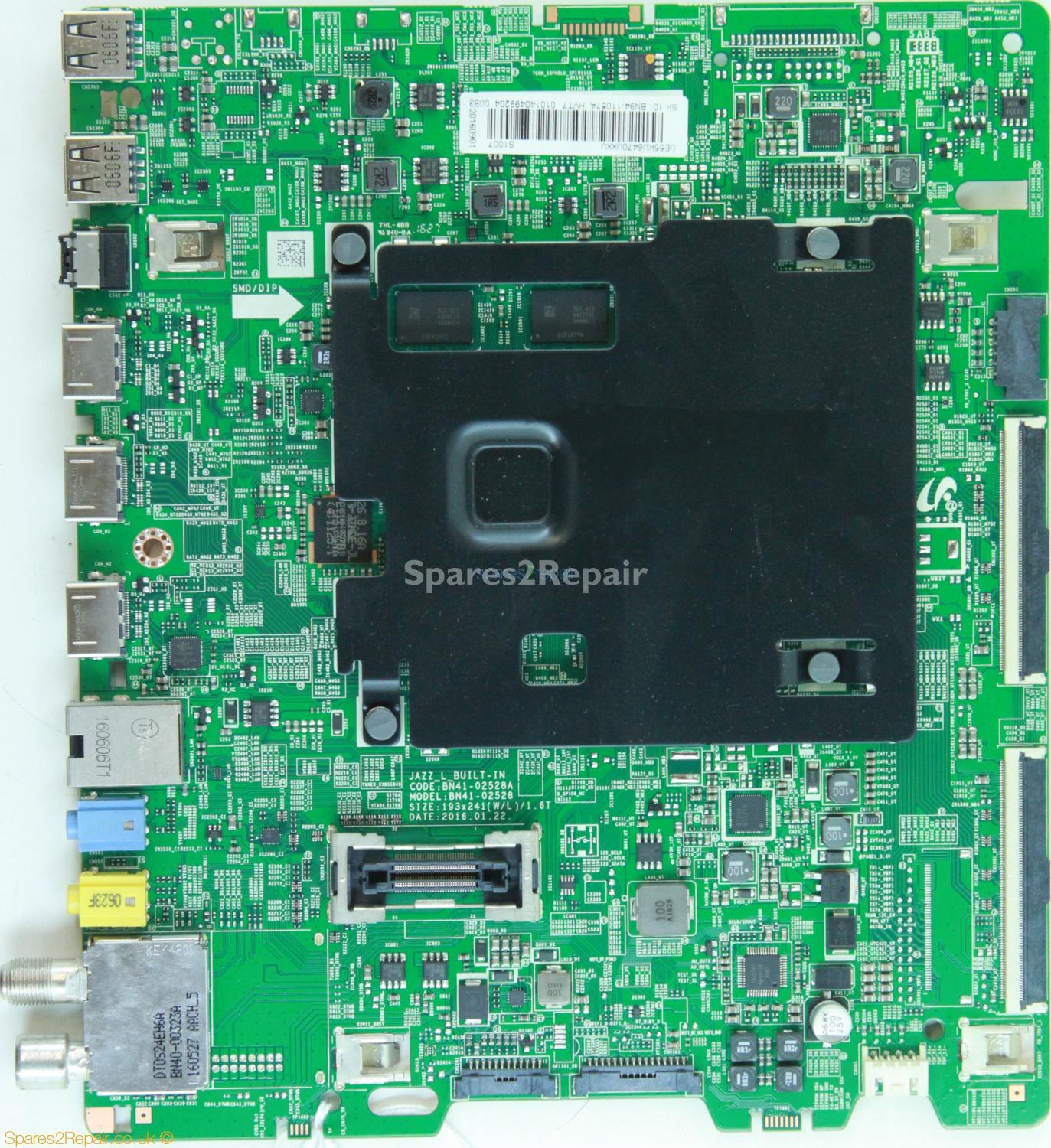 Samsung UE55KU6470U - Main AV - BN94-11057A - BN41-02528A - JAZZ_L_BUILT-IN