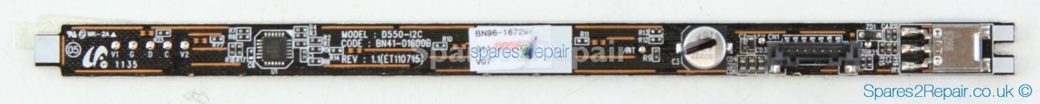 Samsung UE32D5520RK - Touch Controls & IR - BN96-16729K - BN41-01600B - REV:1.1(ET110715) - D550-I2C
