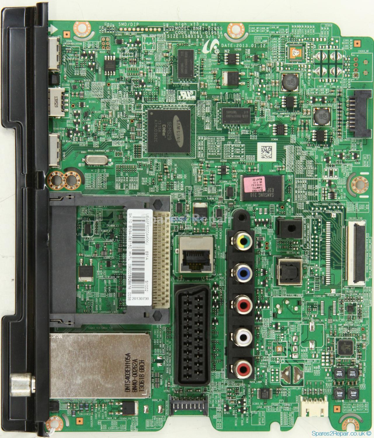 Samsung UE46F5000AK - Main AV - BN94-06315C - BN41-01955A - high_x13_eu_os - SK 10