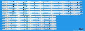 Samsung 50 inch Full LED Backlight Array - D4GE_500DCA-R2 + D4GE_500DCB-R2 - BN96-30427A + BN96-30428A