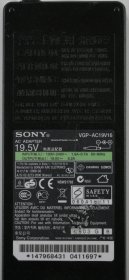Sony - Charger - VGP-AC19V16 - 19.5V-6.2A (Original)